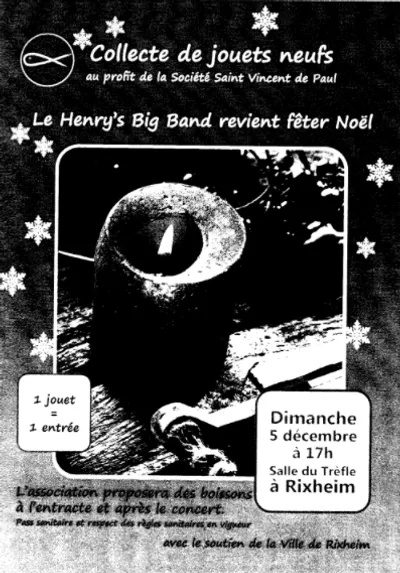 Collecte de jouets neufs